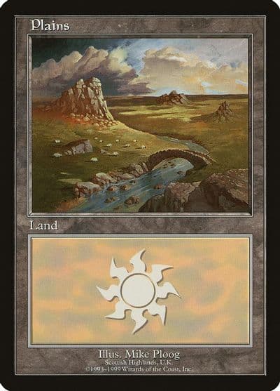Plains Scottish Highlands European Lands Magic card