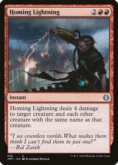 Homing Lightning Jumpstart Magic card