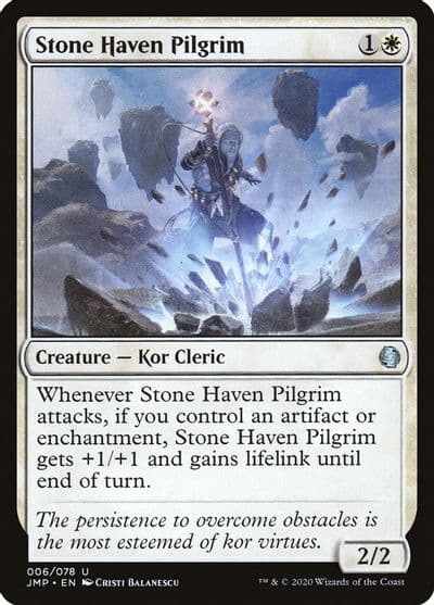 Stone Haven Pilgrim Jumpstart Magic card