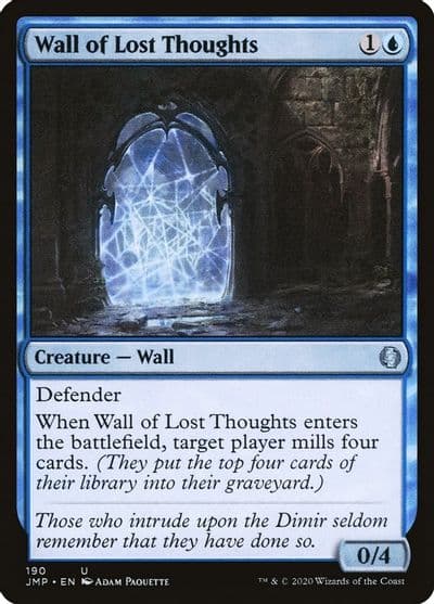 Wall of Lost Thoughts Jumpstart Magic card