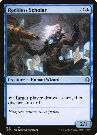 Reckless Scholar Jumpstart Magic card