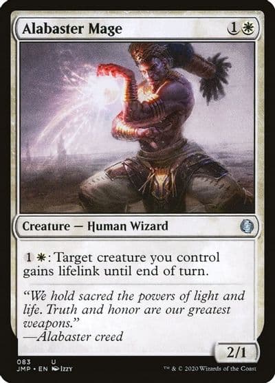 Alabaster Mage Jumpstart Magic card