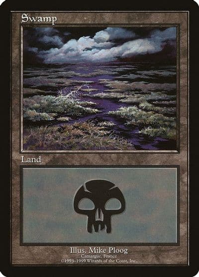 Swamp Camargue European Lands Magic card