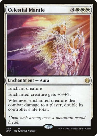 Celestial Mantle Jumpstart Magic card