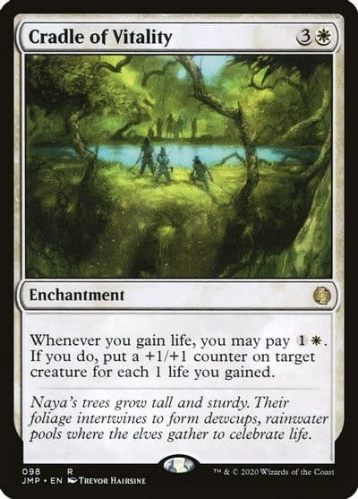 Cradle of Vitality Jumpstart Magic card