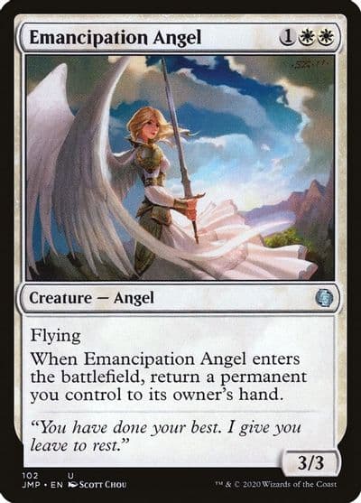 Emancipation Angel Jumpstart Magic card