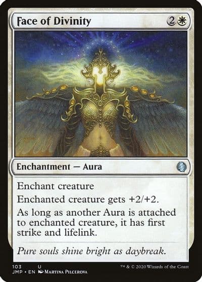 Face of Divinity Jumpstart Magic card