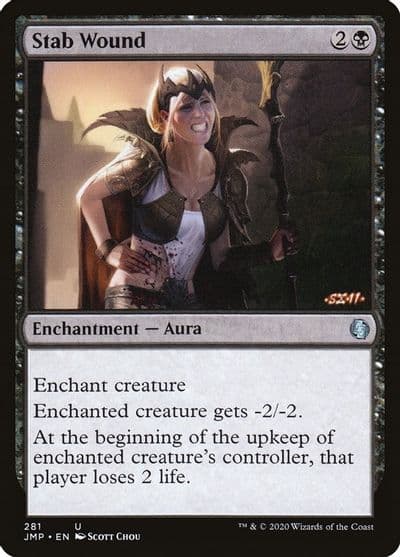 Stab Wound Jumpstart Magic card