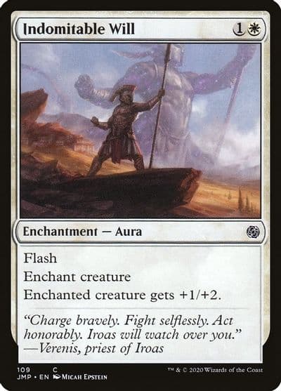 Indomitable Will Jumpstart Magic card