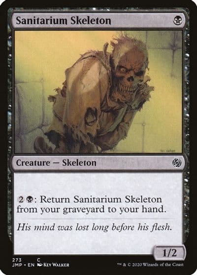 Sanitarium Skeleton Jumpstart Magic card