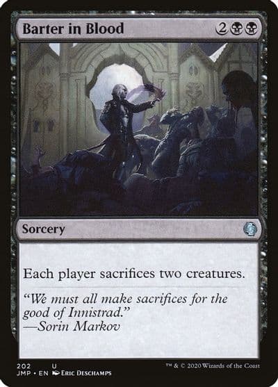 Barter in Blood Jumpstart Magic card