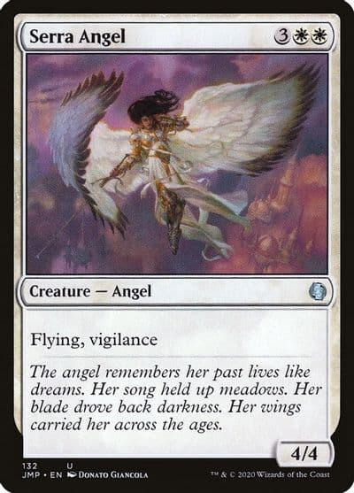 Serra Angel Jumpstart Magic card