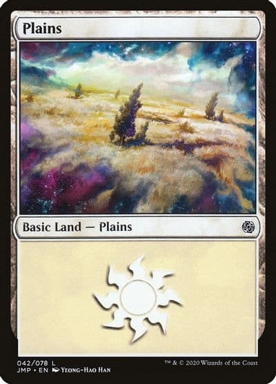 Plains 042 Jumpstart Magic card