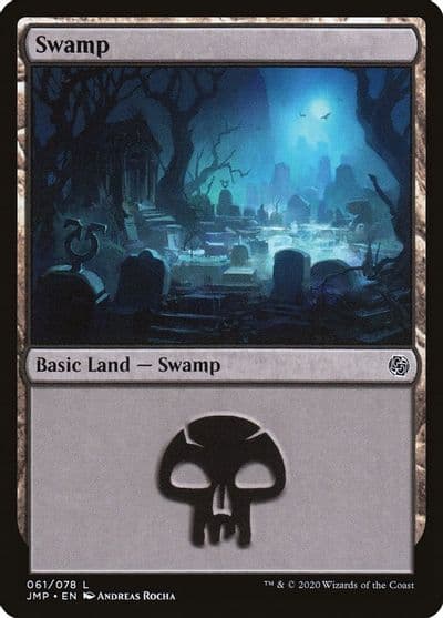 Swamp 061 Jumpstart Magic card