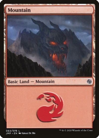Mountain 063 Jumpstart Magic card
