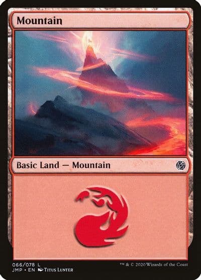 Mountain 066 Jumpstart Magic card
