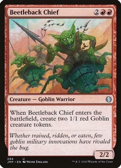 Beetleback Chief Jumpstart Magic card