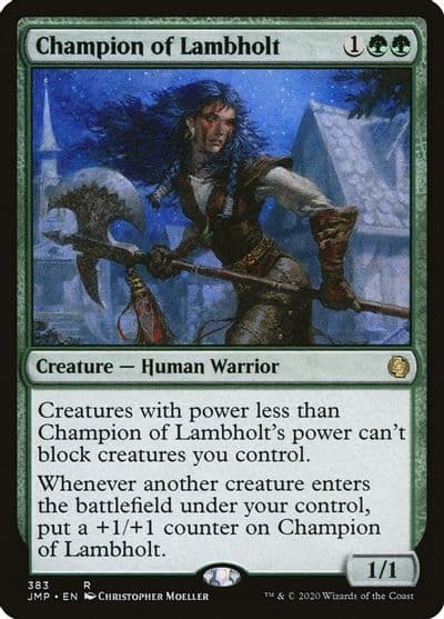 Champion of Lambholt Jumpstart Magic card
