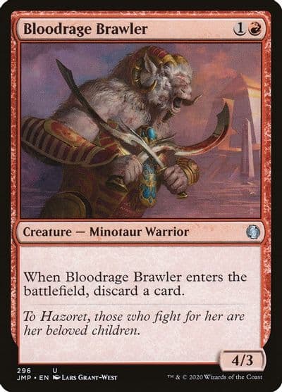 Bloodrage Brawler Jumpstart Magic card