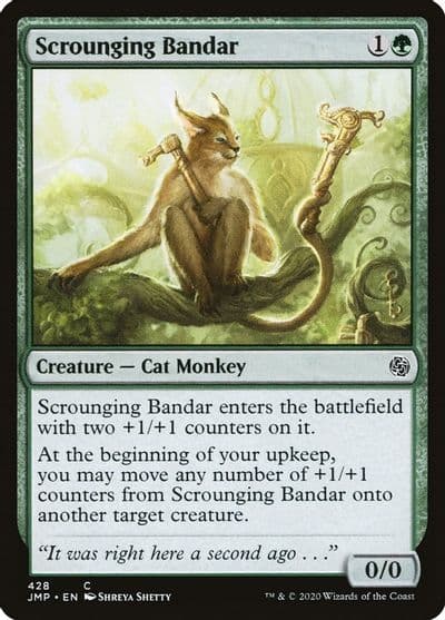 Scrounging Bandar Jumpstart Magic card