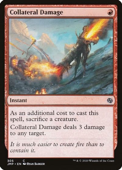 Collateral Damage Jumpstart Magic card