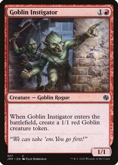 Goblin Instigator Jumpstart Magic card