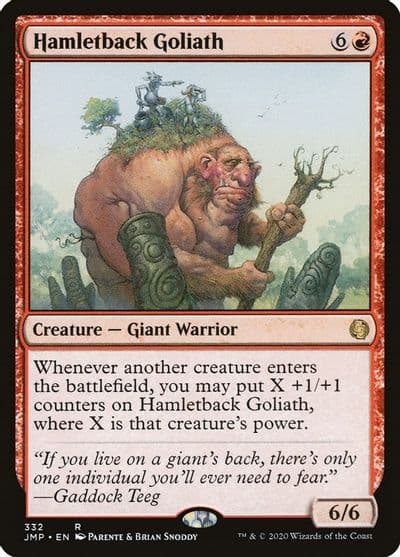 Hamletback Goliath Jumpstart Magic card