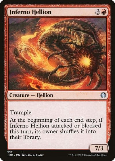 Inferno Hellion Jumpstart Magic card