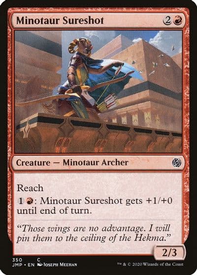 Minotaur Sureshot Jumpstart Magic card