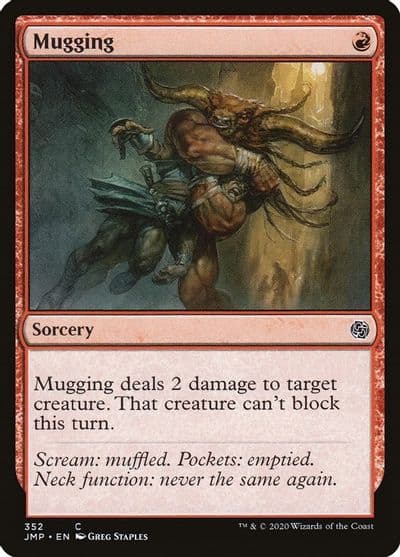 Mugging Jumpstart Magic card