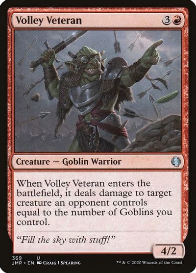 Volley Veteran Jumpstart Magic card