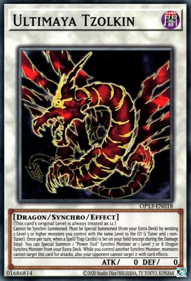 Ultimaya Tzolkin OTS Tournament Pack 13 Yu-Gi-Oh! card