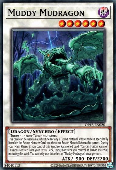 Muddy Mudragon OTS Tournament Pack 13 Yu-Gi-Oh! card