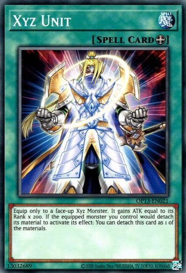 Xyz Unit OTS Tournament Pack 13 Yu-Gi-Oh! card