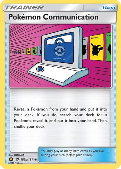 Pokemon Communication - 152b/181 Alternate Art Promos Pokemon card