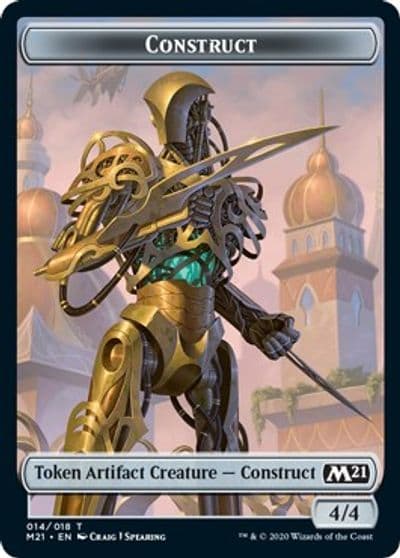 Construct Token Core Set 2021 Magic card