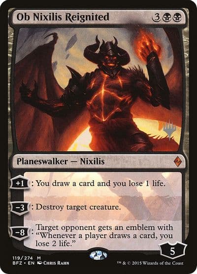 Ob Nixilis Reignited Promo Pack: Core Set 2021 Magic card