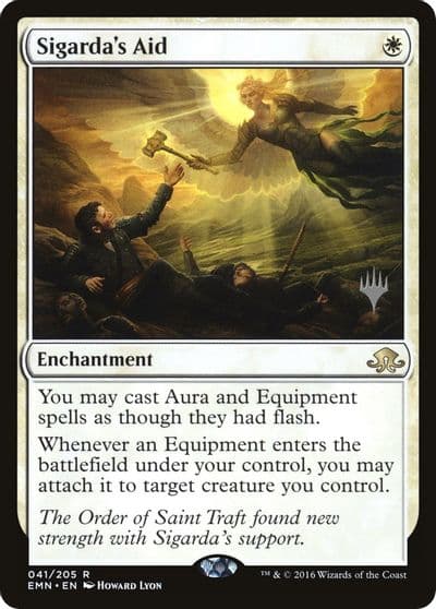 Sigardas Aid Promo Pack: Core Set 2021 Magic card
