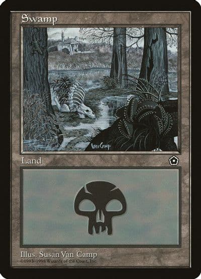 Swamp 164 Portal Second Age Magic card