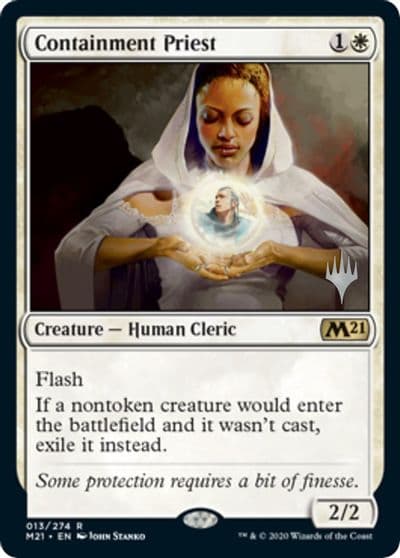 Containment Priest Promo Pack: Core Set 2021 Magic card