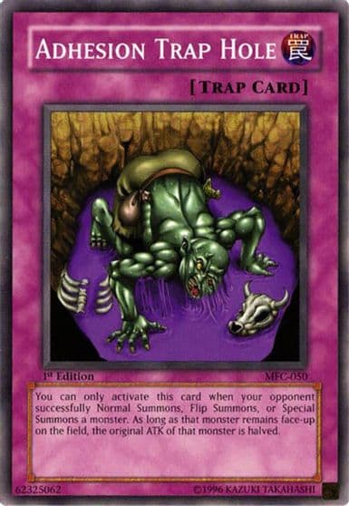 Adhesion Trap Hole Magician's Force Yu-Gi-Oh! card