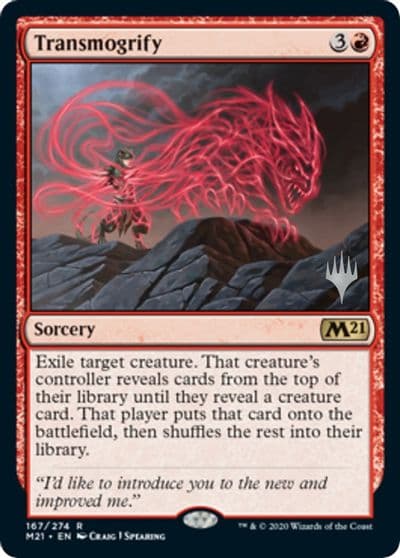Transmogrify Promo Pack: Core Set 2021 Magic card