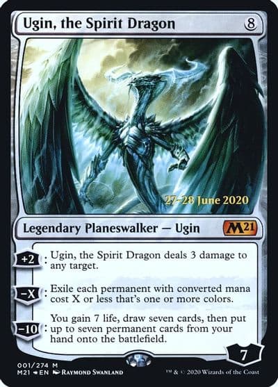 Ugin the Spirit Dragon Prerelease Cards Magic card