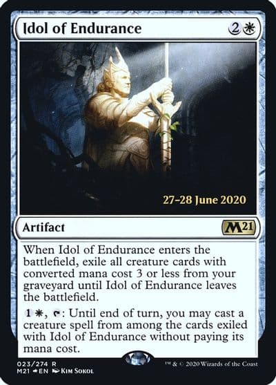 Idol of Endurance Prerelease Cards Magic card