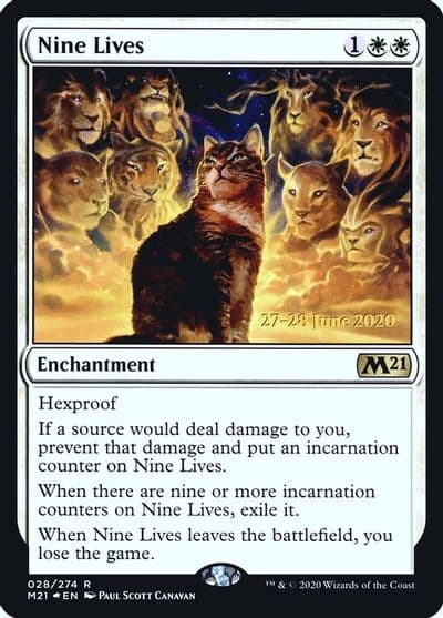 Nine Lives Prerelease Cards Magic card