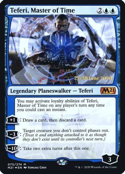 Teferi Master of Time Prerelease Cards Magic card