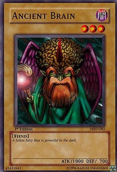 Ancient Brain Metal Raiders Yu-Gi-Oh! card