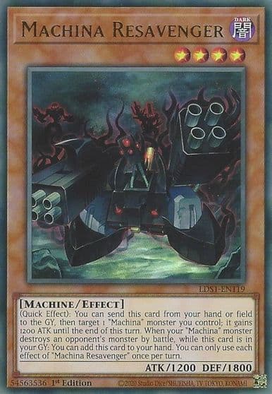 Machina Resavenger Legendary Duelists: Season 1 Yu-Gi-Oh! card