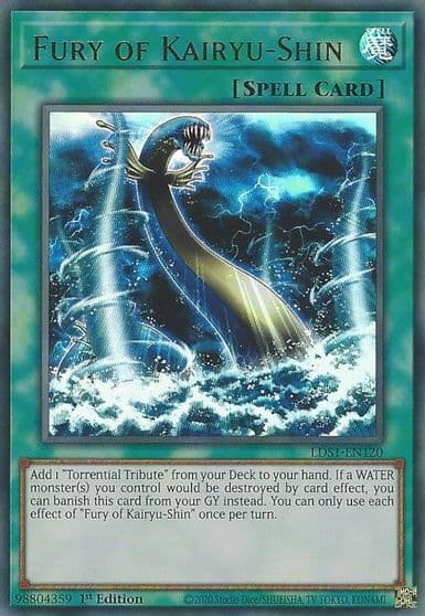 Fury of Kairyu Shin Legendary Duelists: Season 1 Yu-Gi-Oh! card