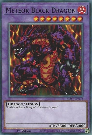 Meteor Black Dragon Legendary Duelists: Season 1 Yu-Gi-Oh! card